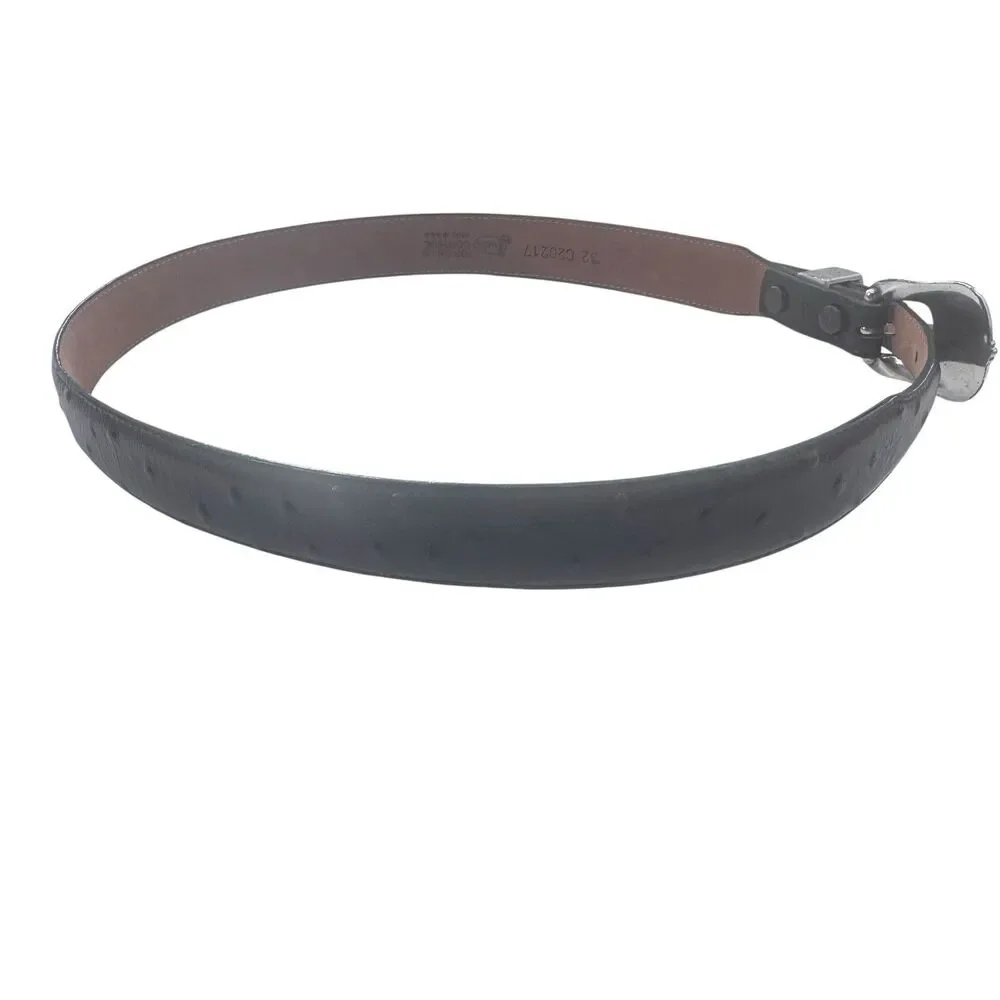 Justin Top Grain Cow Hide Brown Women's Belt, Size 32 Fast Shipping